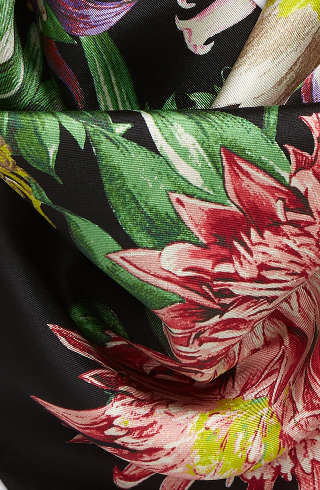 Blooms of Oceania Silk Square Scarf