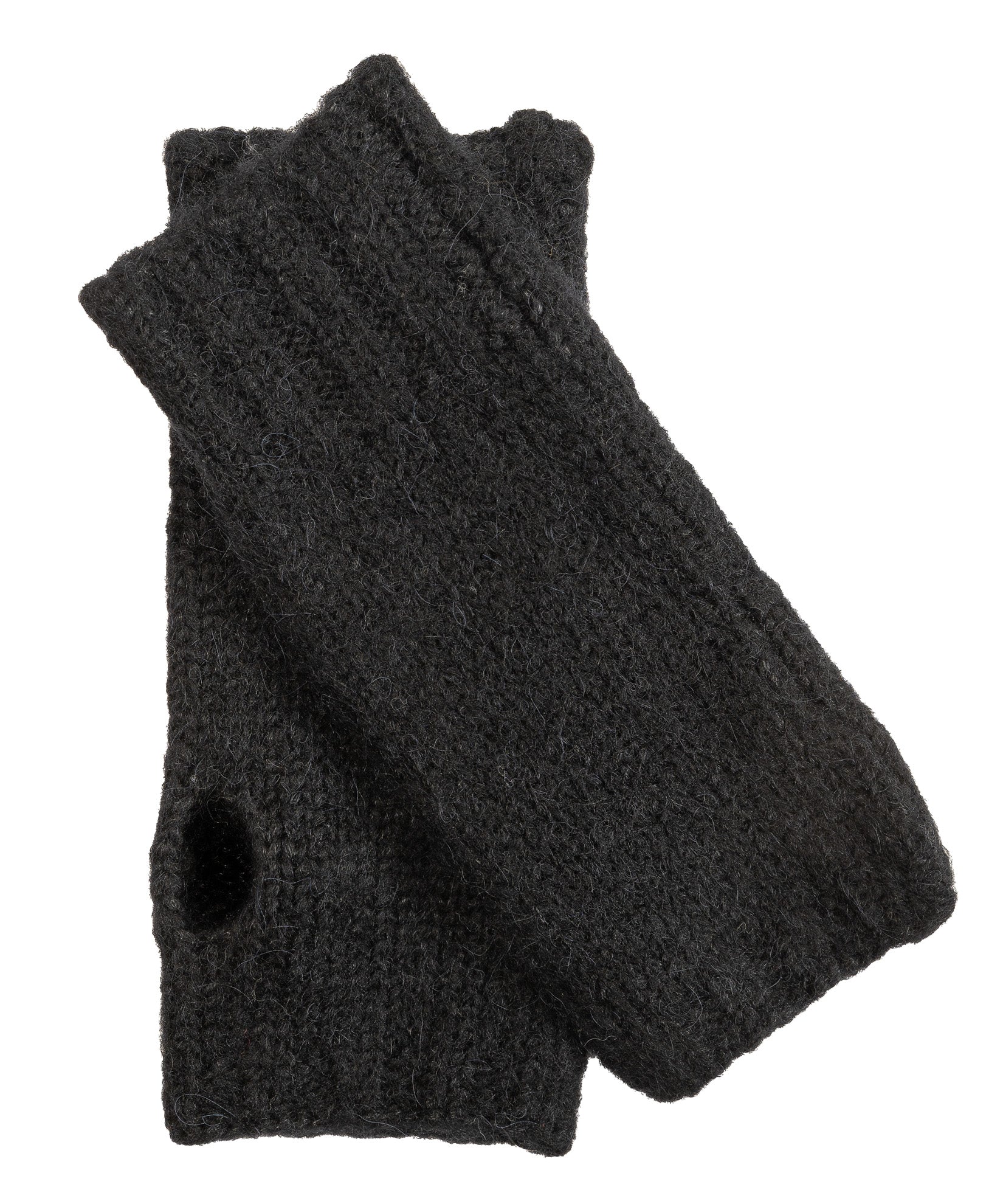 Fuzzy Fingerless Glove