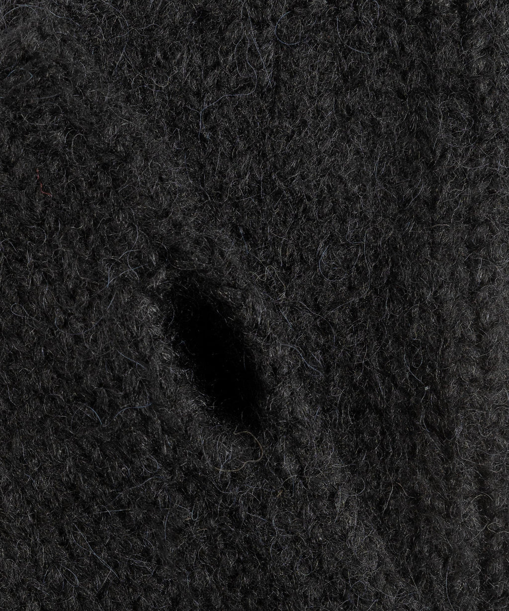 Fuzzy Fingerless Glove