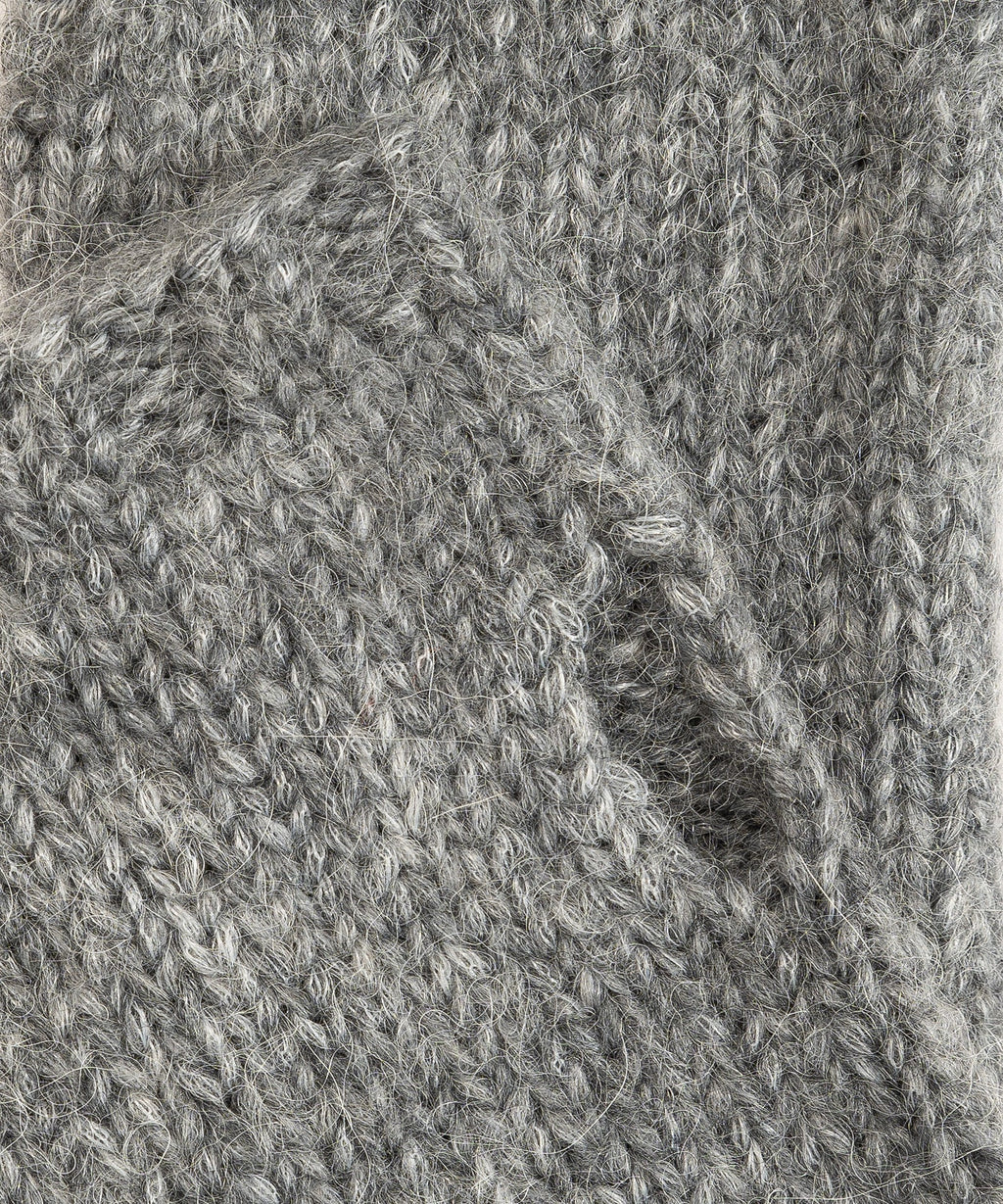 Fuzzy Fingerless Glove