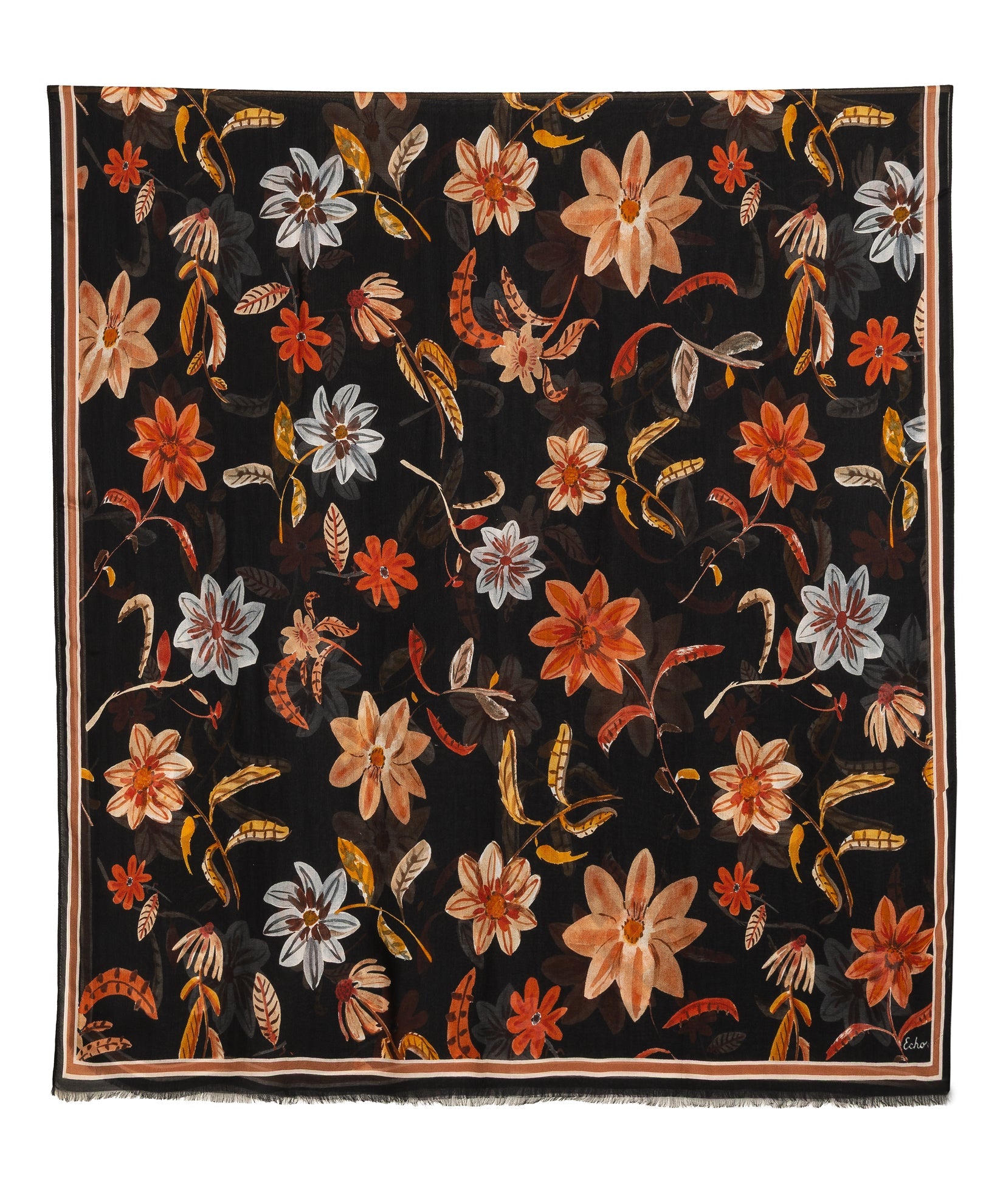 Autumn Floral Wrap