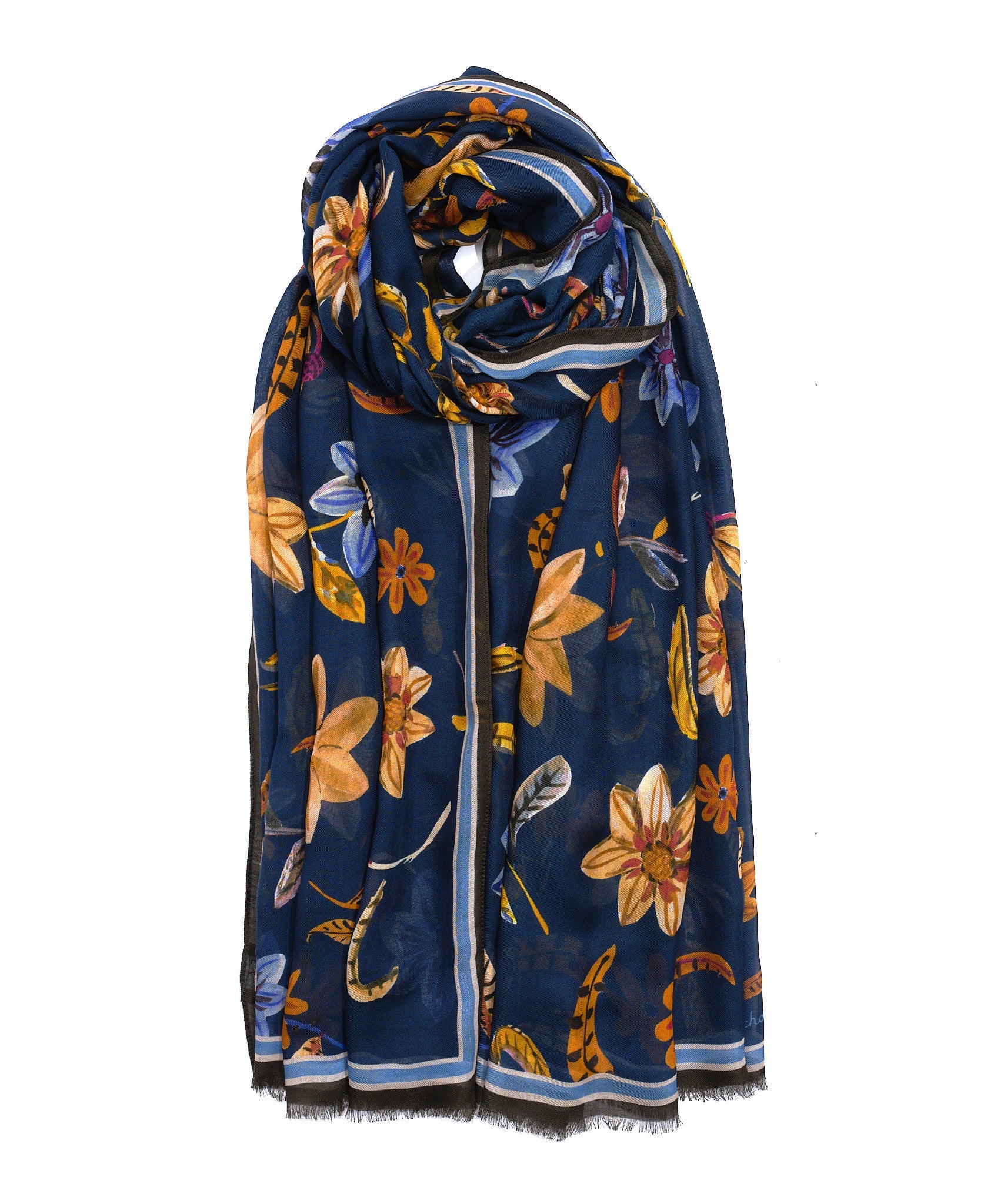 Autumn Floral Wrap