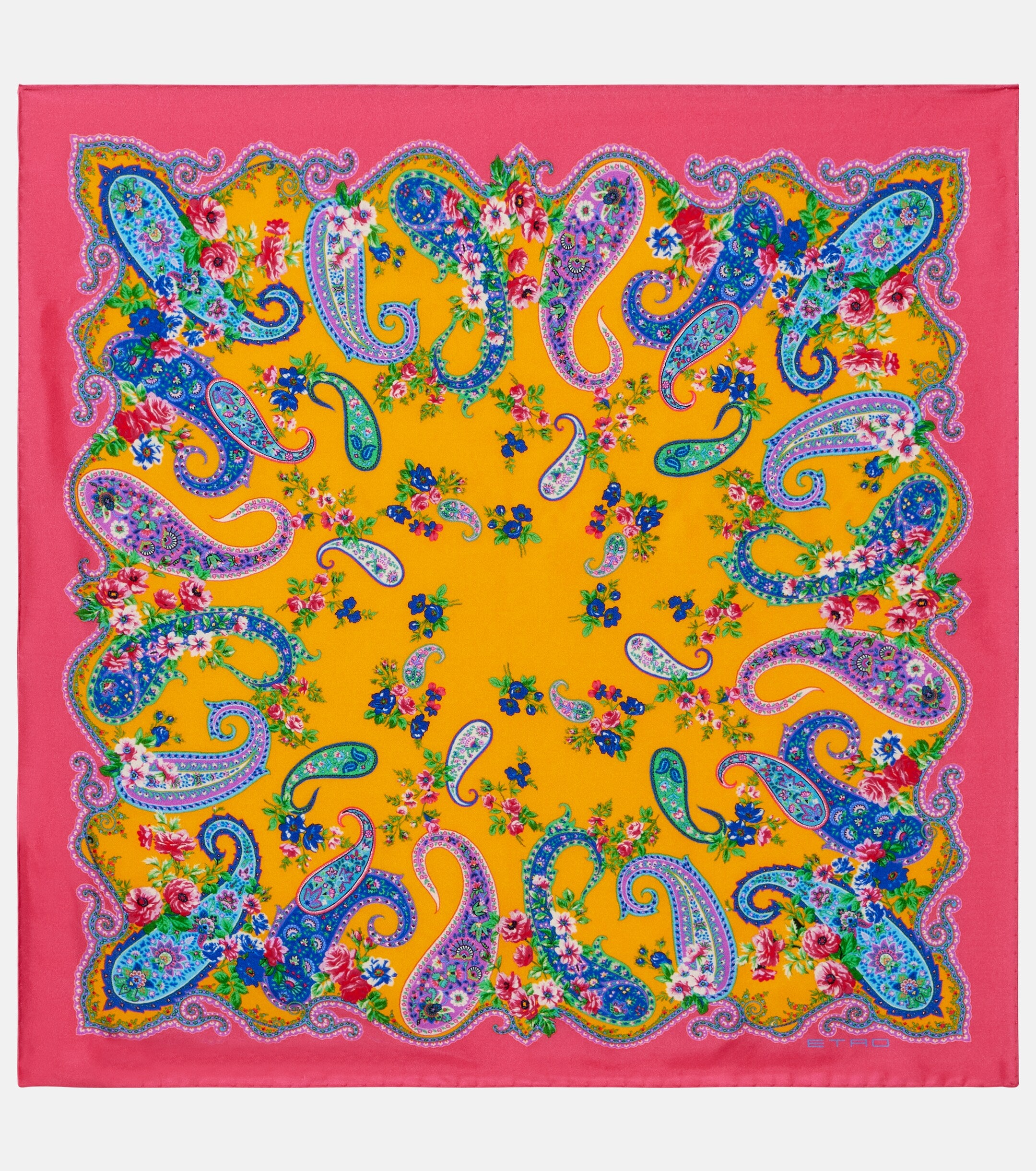 Rigoletto paisley silk scarf