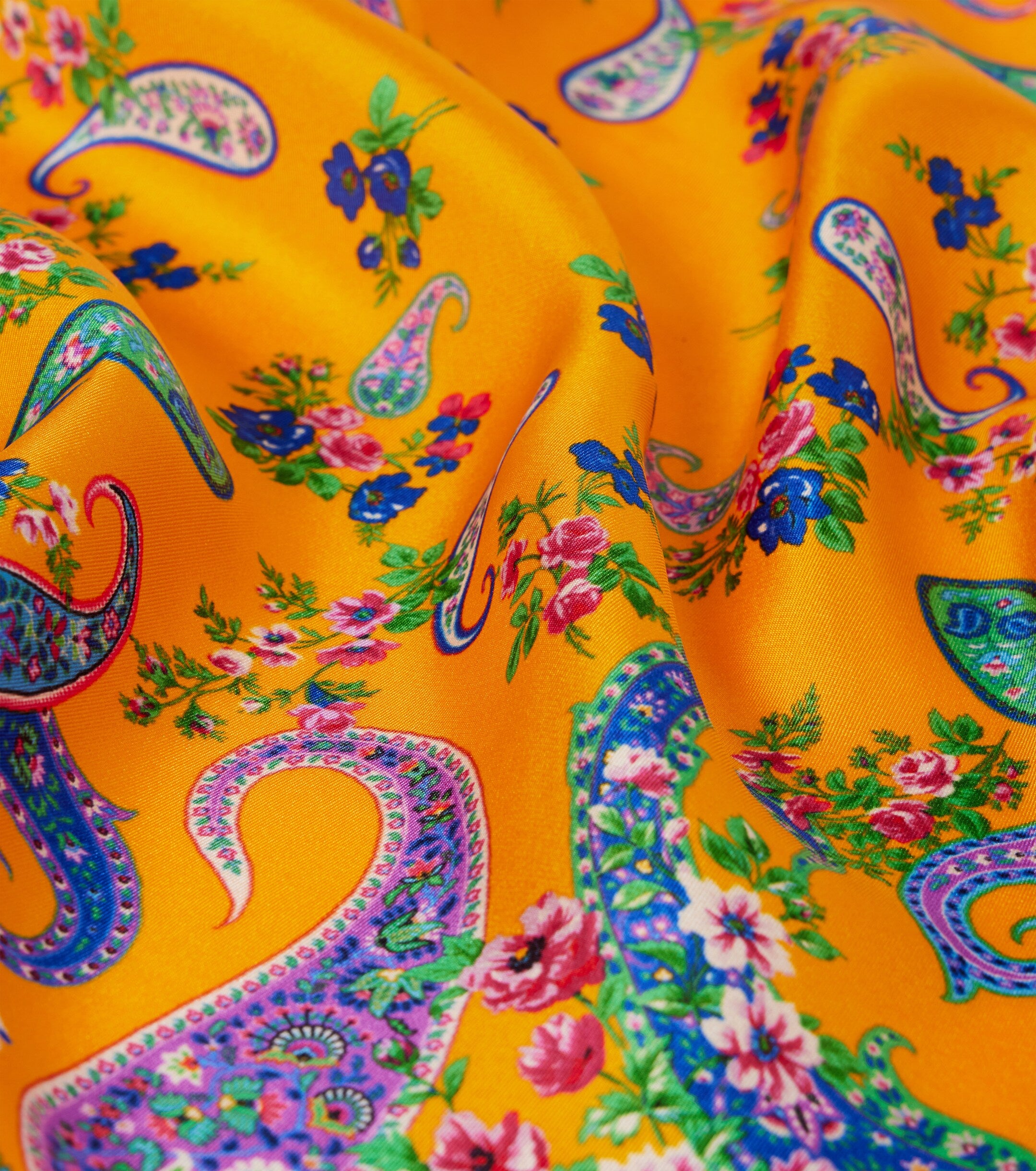 Rigoletto paisley silk scarf