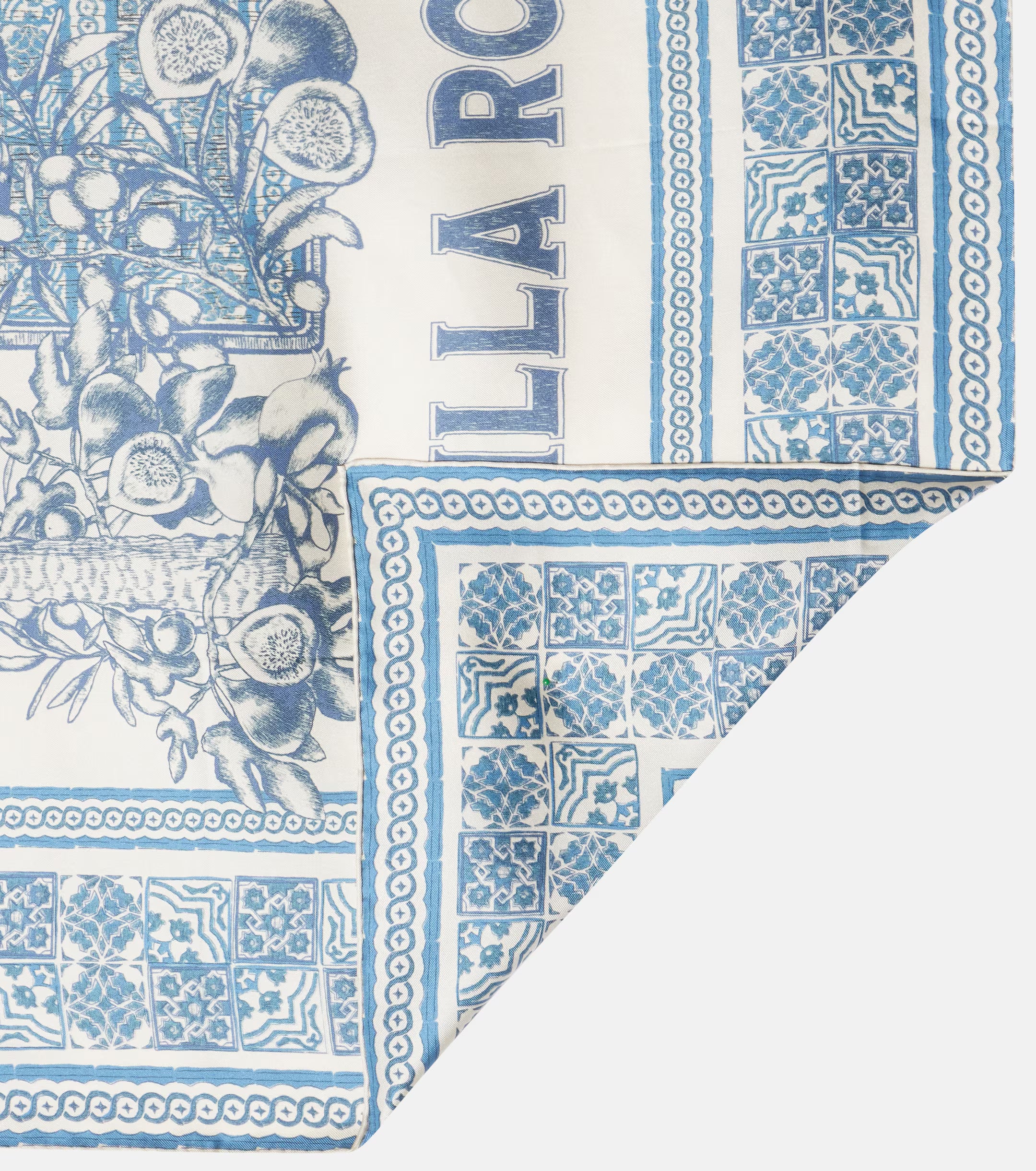Villa Romantica silk scarf