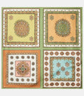 Contina Tiles silk scarf