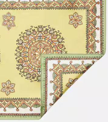 Contina Tiles silk scarf