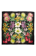 Blooms of Oceania Silk Square Scarf