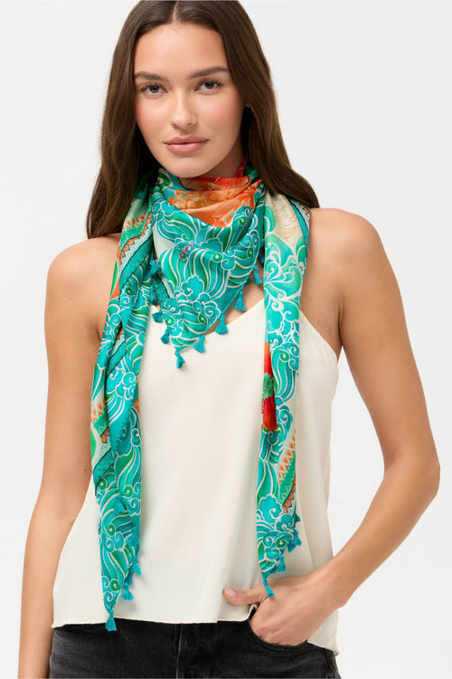 EDENIA SILK SCARF