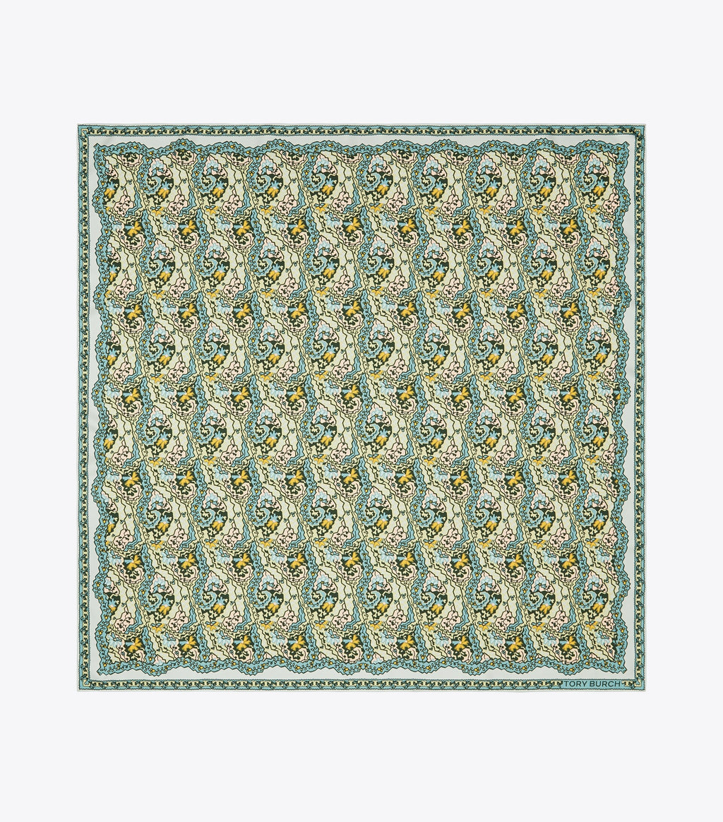 DREAM PAISLEY SILK SQUARE SCARF