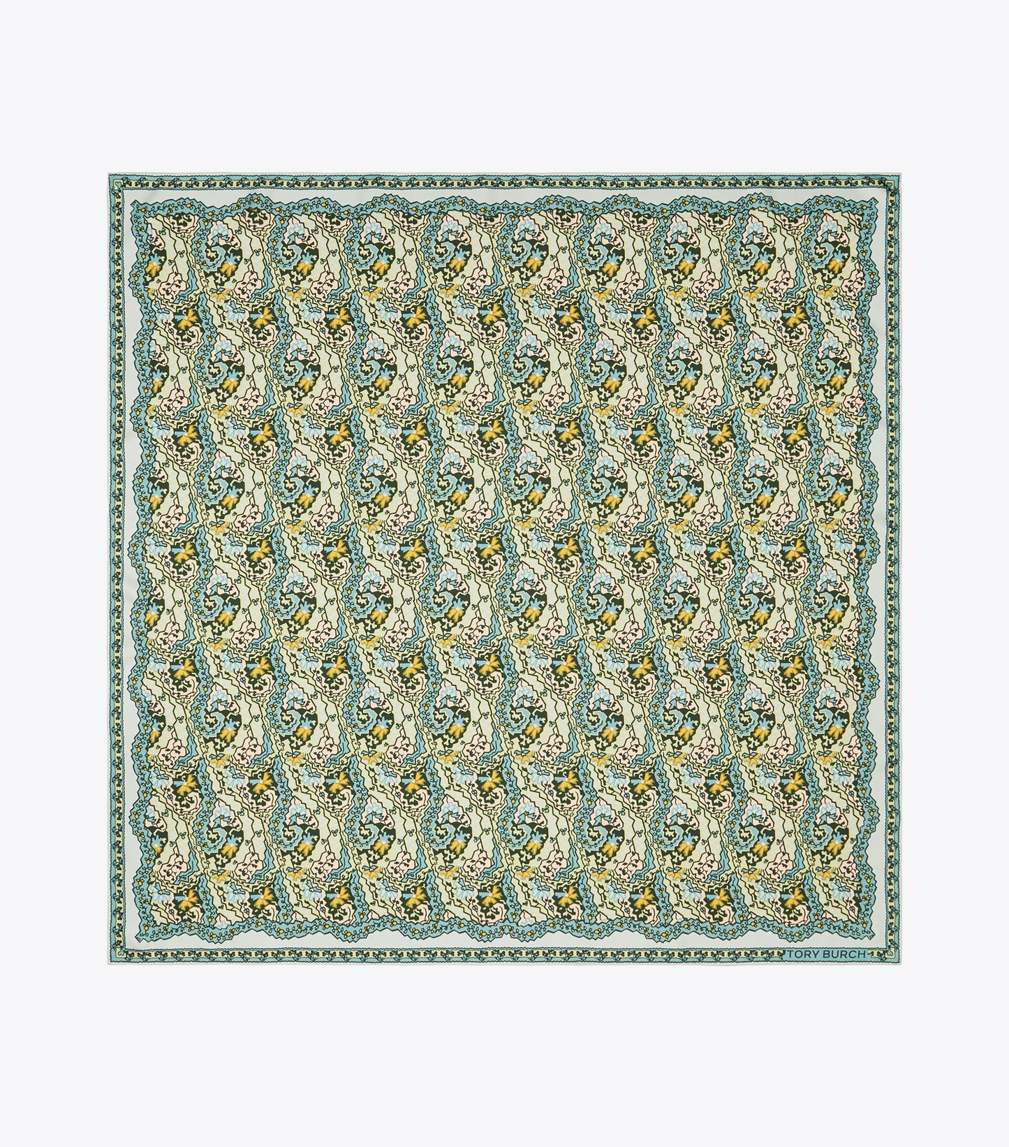 DREAM PAISLEY SILK SQUARE SCARF