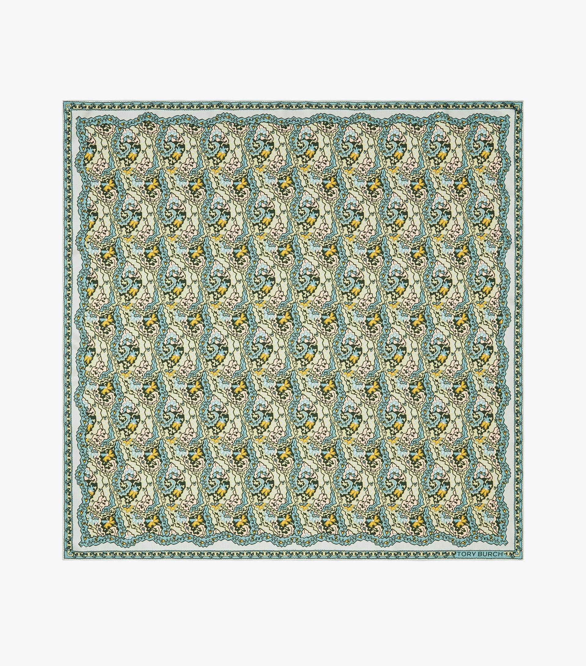 DREAM PAISLEY SILK SQUARE SCARF